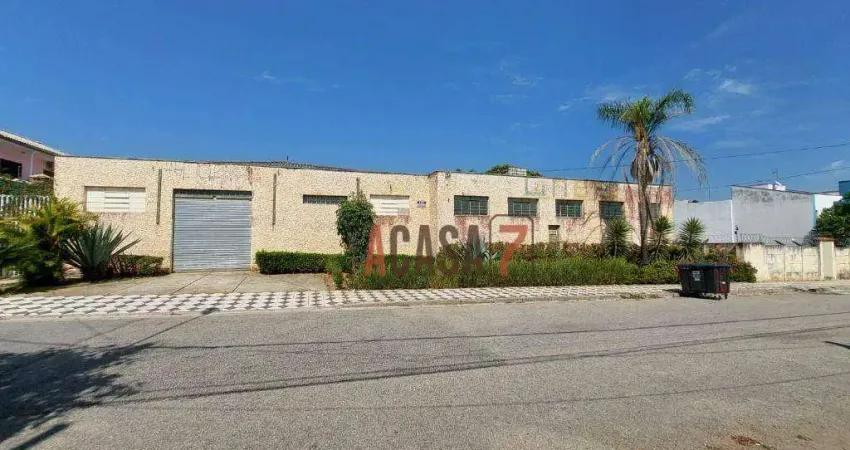 Barracão para alugar, 598 m² construídos, 2.500 m² de terreno - Jardim São Paulo - Sorocaba/SP