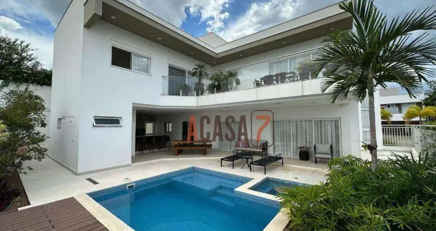 Casa com 3 dormitórios à venda, 447 m² - alphaville nova esplanada - votorantim/sp