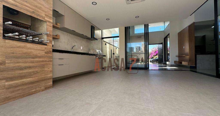 Casa com 3 suítes - Condomínio Residencial Monte Carlo - Sorocaba/SP