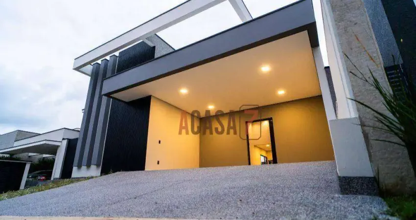 Casa com 3 suítes à venda - condomínio chácara ondina - sorocaba/sp