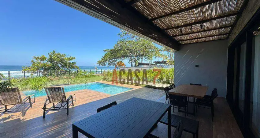 Casa com 4 quartos frente ao mar - praia de maresias - são sebastião/sp