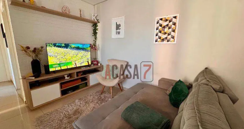 Apartamento com 2 quartos à venda - jardim são carlos - sorocaba/sp