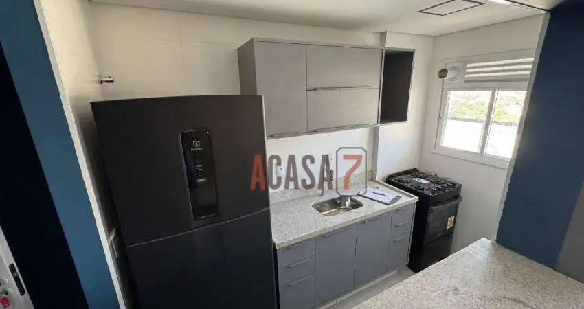 Apartamento com 1 dormitório para alugar, 37 m² por r$ 3.735,00/mês - parque campolim - sorocaba/sp
