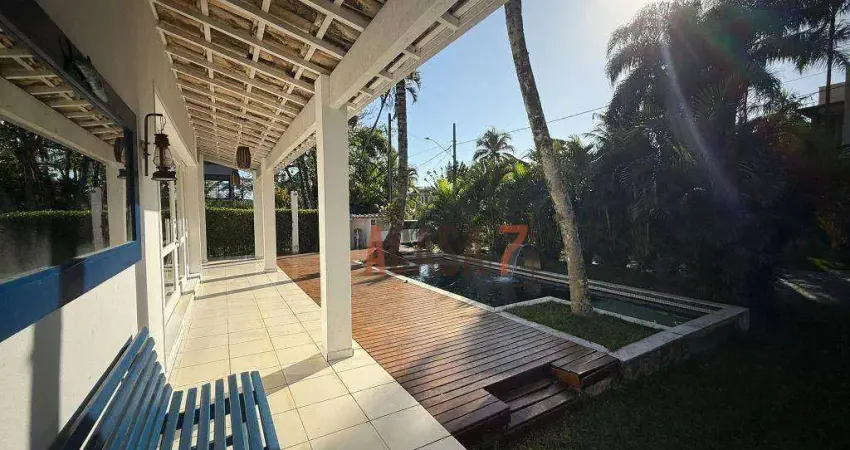 Casa com 5 dormitórios à venda, 250 m² - praia do toque-toque pequeno - são sebastião/sp