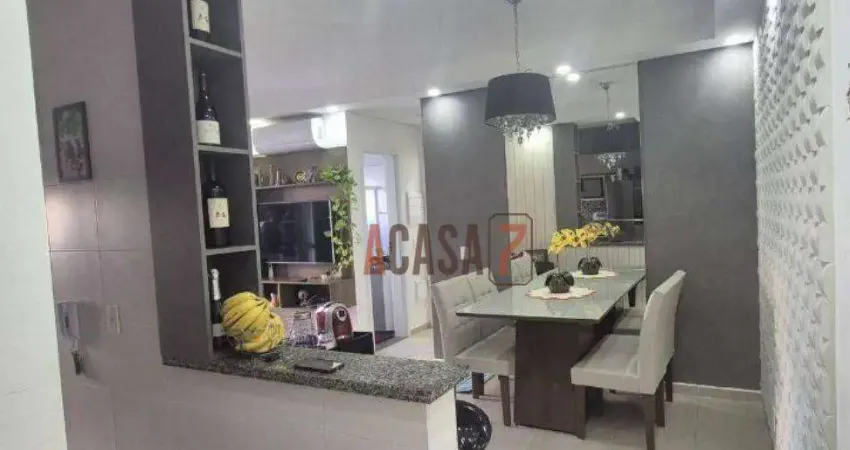 Apartamento com 2 dormitórios à venda, 61 m² - Jardim Leocádia - Sorocaba/SP
