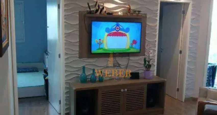 Apartamento com 2 dormitórios à venda, 51 m² por R$ 425.000,00 - Jardim Monte Alegre - Taboão da Serra/SP