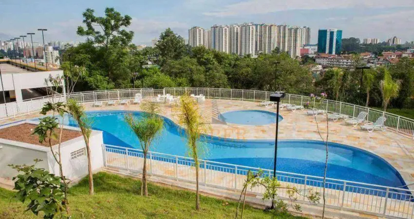 Apartamento com 2 dormitórios à venda, 51 m² por R$ 390.000,00 - Jardim Monte Alegre - Taboão da Serra/SP