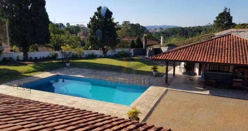 Casa com 4 dormitórios, 700 m² - venda por r$ 4.500.000,00 ou aluguel por r$ 28.580,00/ano - granja viana - cotia/sp