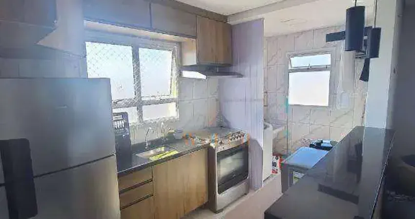 Apartamento com 2 dormitórios à venda, 51 m² por r$ 250.000,00 - chácaras caxingui - embu das artes/sp