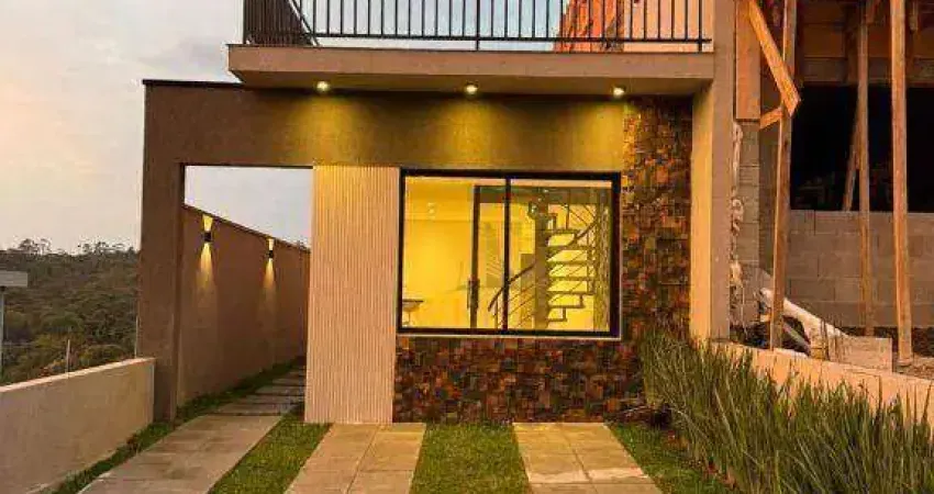 Casa com 2 dormitórios à venda, 125 m² por r$ 570.000,00 - chac recanto verde - cotia/sp