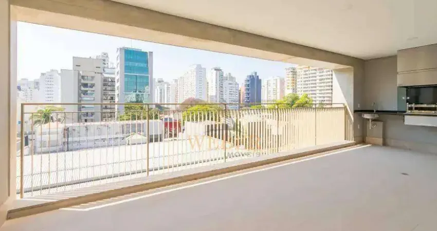 Apartamento com 3 dormitórios à venda, 149 m² por r$ 3.250.000,00 - indianópolis - são paulo/sp