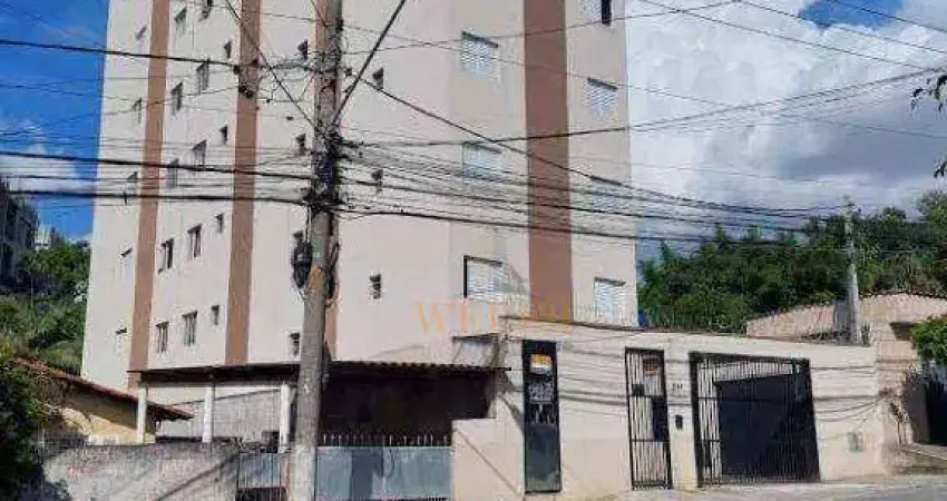 Apartamento com 2 dormitórios, 47 m² - venda por r$ 235.000,00 ou aluguel por r$ 1.500,01/mês - jardim scândia - taboão da serra/sp