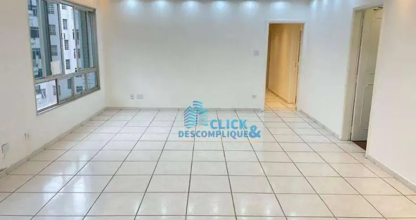 Apartamento com 3 dormitórios à venda, 121 m² por r$ 750.000,00 - gonzaga - santos/sp