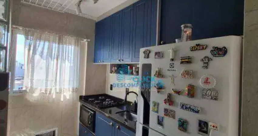 Aparecida -apartamento duplex - venda - 2 dormitórios (1 suíte) - frente- 1 vaga  (ap8691)