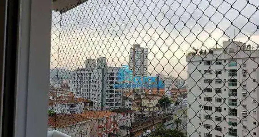 Apartamento - 2 quartos - locação - lazer - josé menino - santos/sp (ap7110)