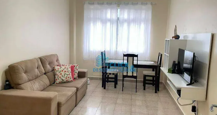 Apartamento - venda - 2 dormitorios - 1 banheiro- reformado - encruzilhada - santos ( ap8703)
