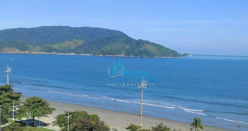 Apartamento - venda - 2 dormitorios- frente mar - embare - santos /sp