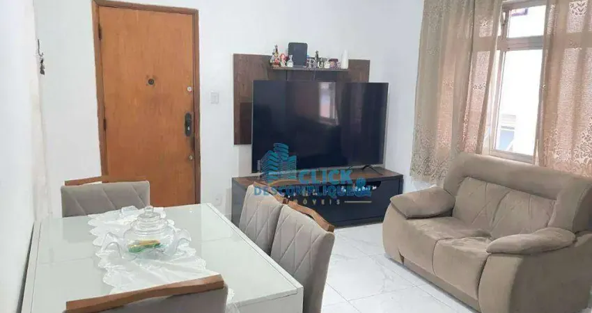 Apartamento venda - 3 quartos, 1 vaga - encruzilhada - santos-sp