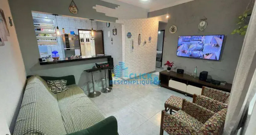 Apartamento térreo a venda na ricardo pinto - aparecida - santos/sp