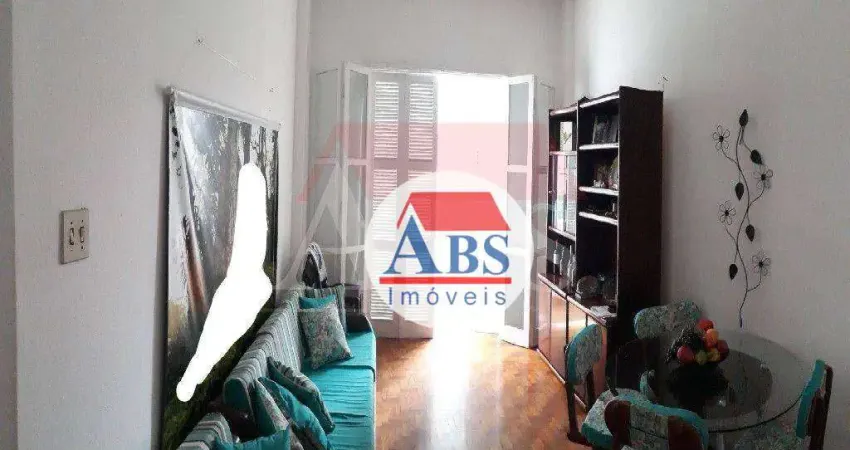 Apartamento 2 dorm com sacada e vista para o mar no José Menino