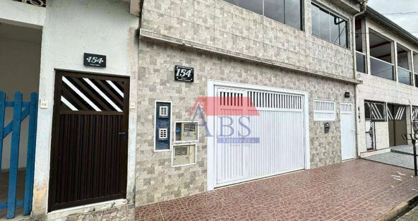 Casa com 1 dormitório para alugar, 45 m² por r$ 1.208,07/mês - jardim caraguatá - cubatão/sp