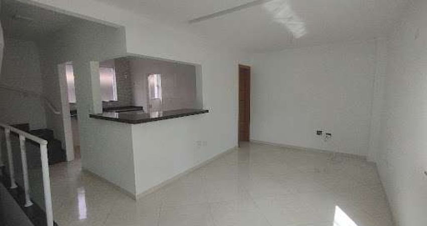 Apartamento Duplex com 2 dormitórios à venda, 100 m² por R$ 750.000,00 - Aparecida - Santos/SP
