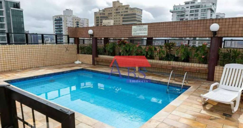 Apartamento com 1 dormitório à venda, 51 m² por R$ 530.000,00 - Aparecida - Santos/SP