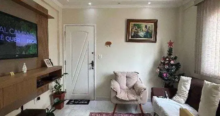 Apartamento com 2 dormitórios à venda, 72 m² por r$ 300.000,00 - jardim casqueiro - cubatão/sp