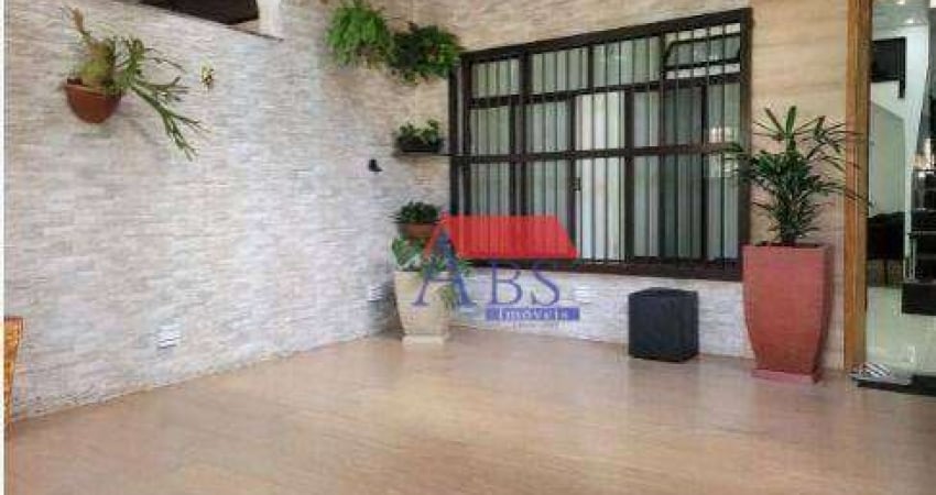 Sobrado com 3 dormitórios à venda, 110 m² por R$ 636.000,00 - Vila Nova - Cubatão/SP