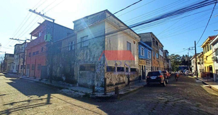 Sobrado à venda, com 160 m² por R$ 150.000 - Vila São José - Cubatão/SP