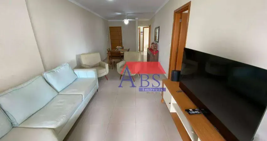 Apartamento com 3 dormitórios para alugar, 120 m² por R$ 6.000,01/mês - Aviação - Praia Grande/SP