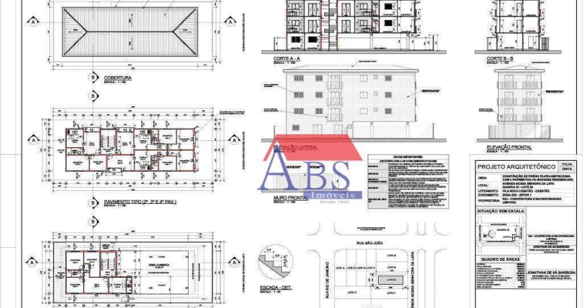 Apartamento com 2 dormitórios à venda, 55 m² por R$ 287.000,00 - Vila Nova - Cubatão/SP