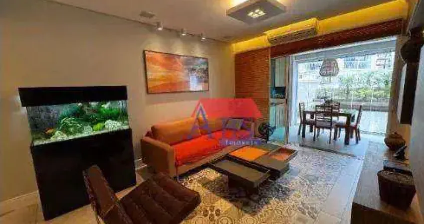 Apartamento com 2 dormitórios à venda, 136 m² por R$ 1.490.000,00 - Gonzaga - Santos/SP