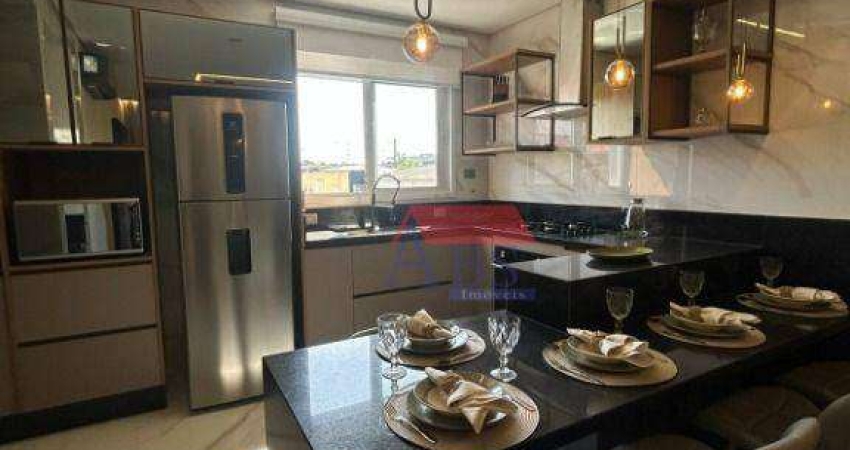 Casa com 2 dormitórios à venda, 96 m² por R$ 550.000,00 - Vila Guilhermina - Praia Grande/SP