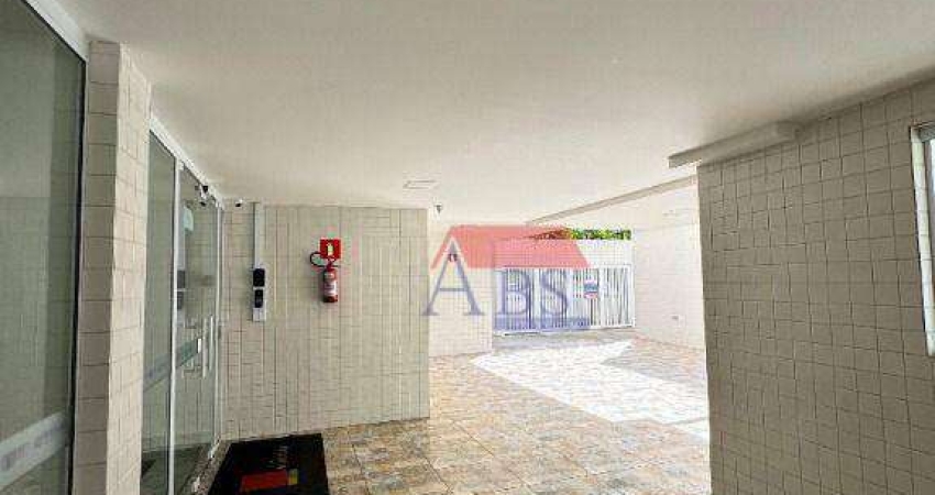 Apartamento com 2 dormitórios para alugar, 60 m² por R$ 3.500,01/mês - Vila Guilhermina - Praia Grande/SP