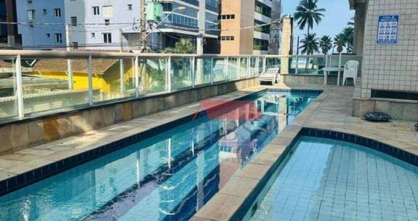 Apartamento com 1 dormitório à venda, 64 m² por R$ 420.000 - Aviação - Praia Grande/SP
