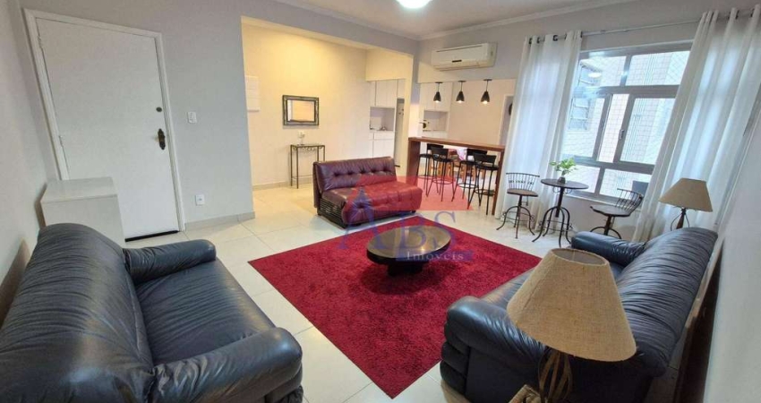 Apartamento com 2 dormitórios à venda, 113 m² por R$ 690.000,00 - Gonzaga - Santos/SP
