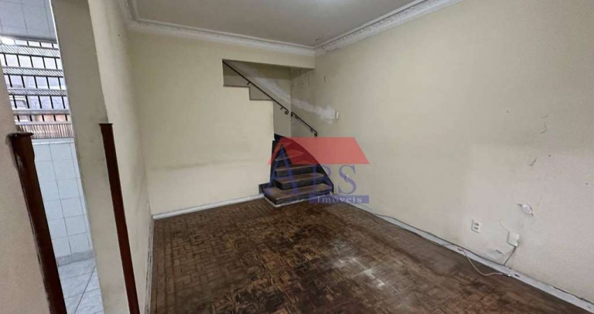 Sobrado com 2 dormitórios à venda, 98 m² por R$ 393.000,00 - Macuco - Santos/SP