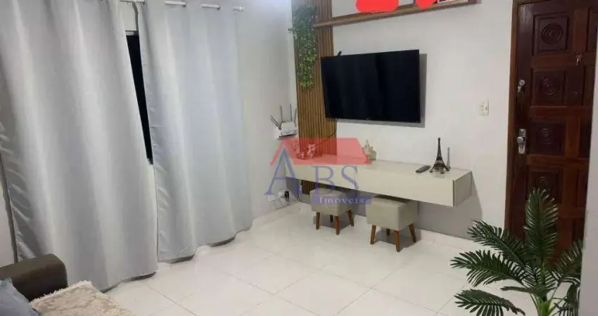 Apartamento com 2 dormitórios à venda, 83 m² por R$ 340.000 - Jardim Casqueiro - Cubatão/SP