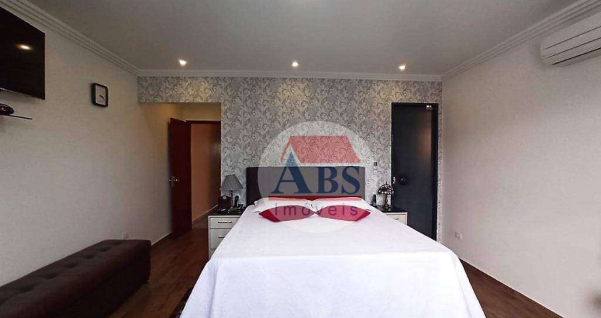 Lindo Sobrado Geminado com 3 dormitórios à venda, 204 m² por R$ 800.000 - Vila Ponte Nova - Cubatão/SP