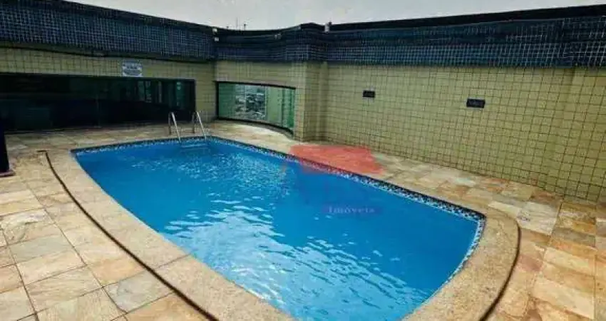 Apartamento com 1 dormitório à venda, 55 m² por r$ 395.000,00 - guilhermina - praia grande/sp