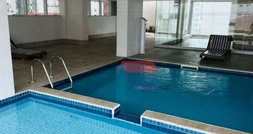 Apartamento com 2 dormitórios à venda, 104 m² por r$ 750.000,00 - canto do forte - praia grande/sp
