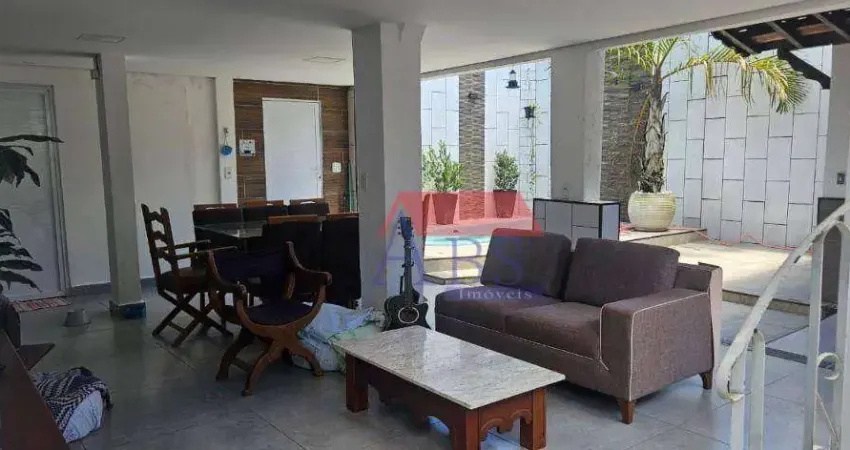 Casa com 3 dormitórios à venda por r$ 880.000,00 - jardim casqueiro - cubatão/sp