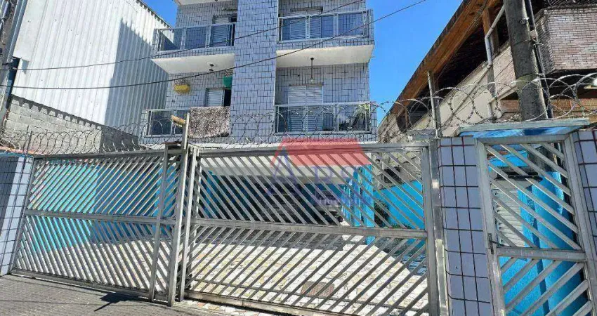 Apartamento com 1 dormitório para alugar, 50 m² por r$ 1.500/mês - jardim casqueiro - cubatão/sp