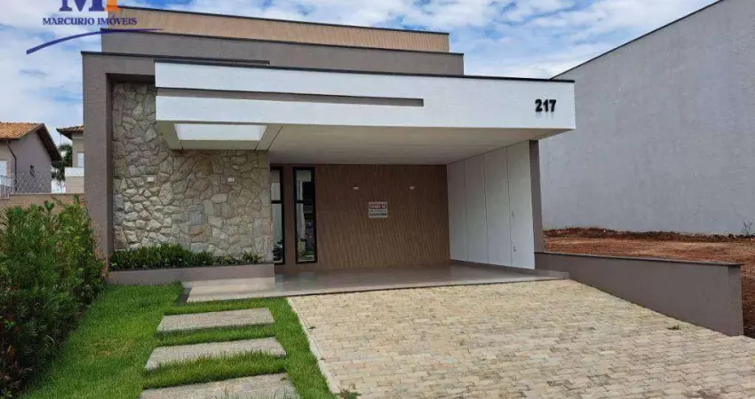 Casa com 3 dormitórios à venda, 139 m² por R$ 1.050.000,00 - Parque Brasil 500 - Paulínia/SP