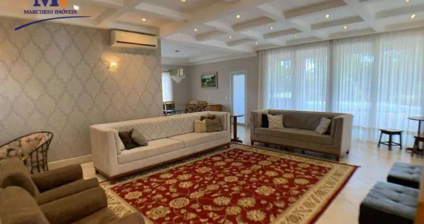 Casa com 4 dormitórios (Suítes), 500 m² - venda por R$ 6.500.000 ou aluguel por R$ 25.000/mês - Condomínio Porto Seguro Village - Valinhos/SP