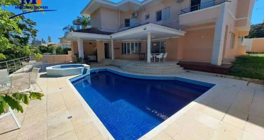 Casa com 4 dormitórios (Suítes) para alugar, 439 m² por R$ 15.000/mês - Alphaville - Campinas/SP