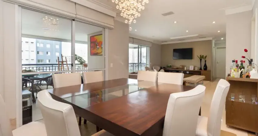 Apartamento tipo para venda em Brooklin com 4 quartos, sendo 3 suítes, 178m²