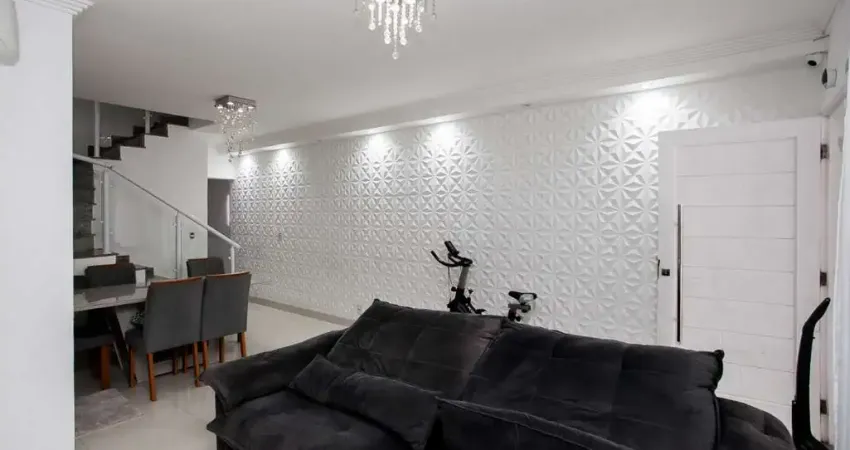 Sobrado para venda em vila palmeiras com 3 quartos, sendo 3 suítes, 155m²