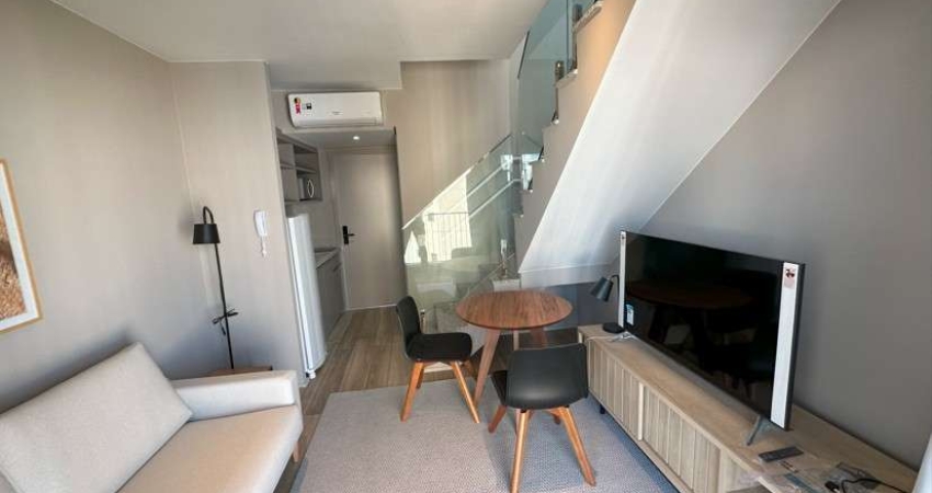 Duplex para venda com 1 quarto, sendo 1 suíte, 46m²